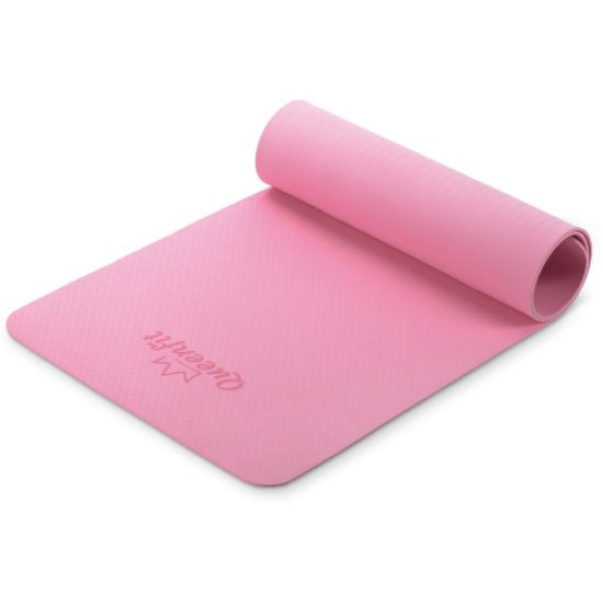 Купить Коврик для фитнеса  Queenfit Premium TPE 0,5 см pink в Киеве - фото №1